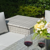 8 Seater Outdoor rattan Sofa Set With Side Table