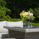 8 Seater Outdoor rattan Sofa Set With Side Table