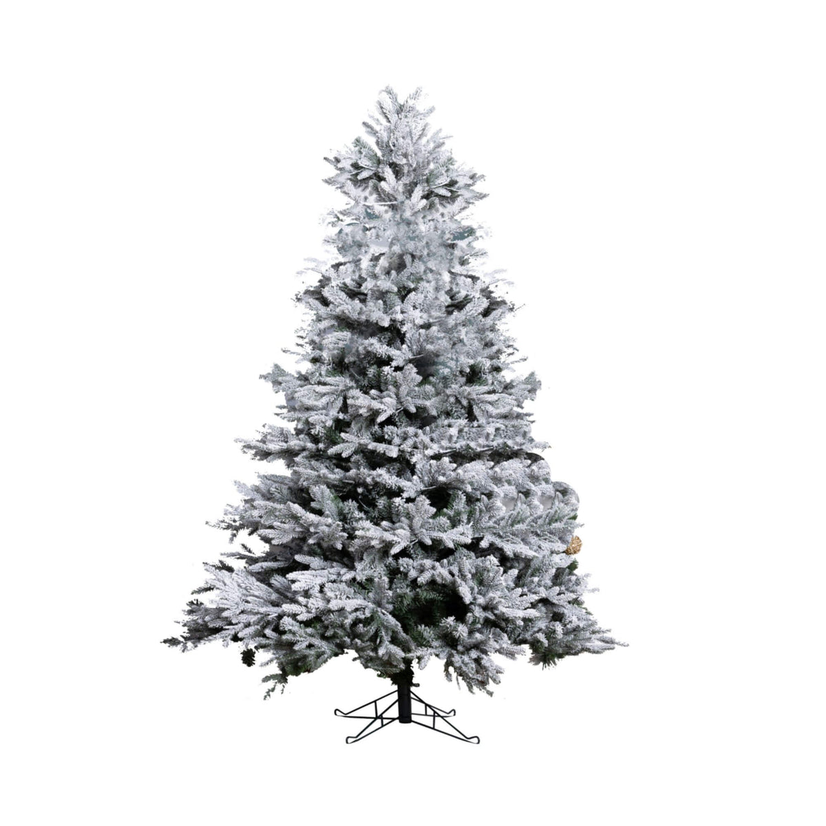 8ft Snowflocked Artificial Christmas Tree