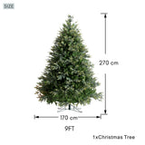 9ft Artificial Christmas Tree - Grand Fir