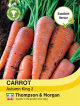 Thompson & Morgan - Carrot Autumn King 2 Seeds