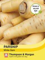 Thompson & Morgan - Parsnip White Gem Seeds