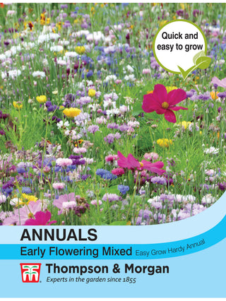 Thompson & Morgan - Annual Early Flowering Mixed Seeds