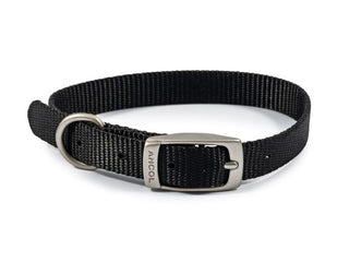 Ancol Viva Nylon Collar in Black 12" Size 1