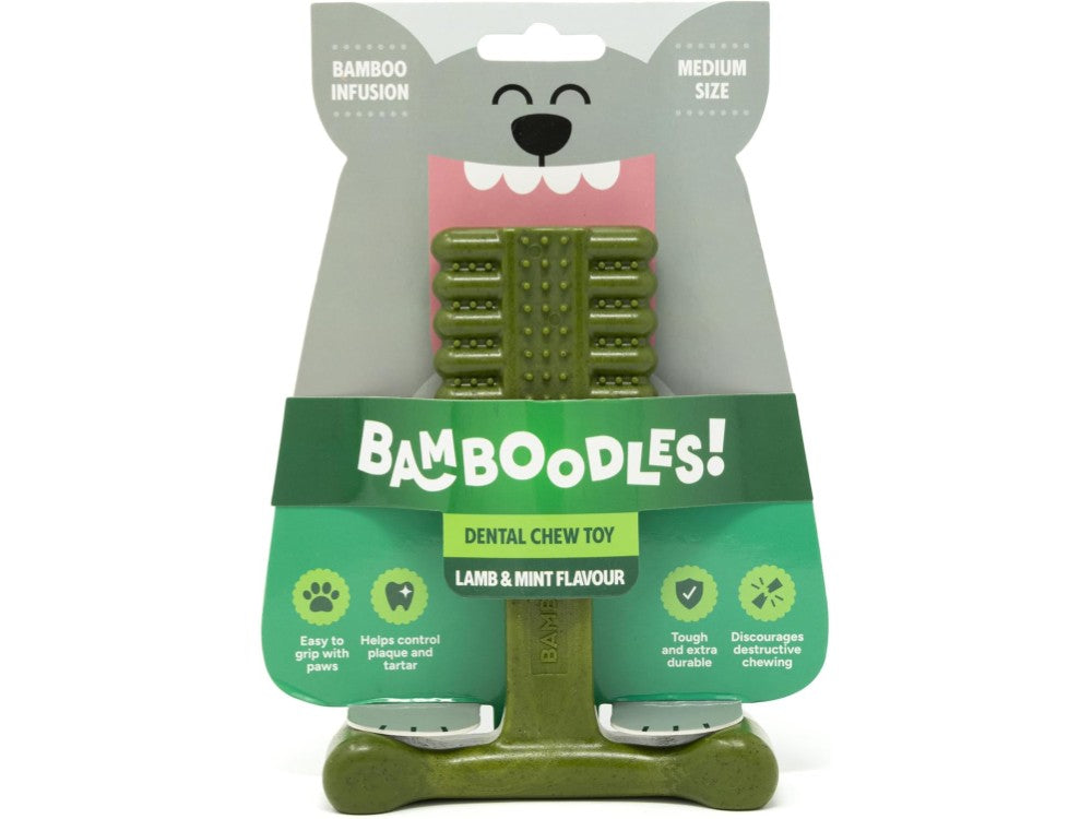 Bamboodles Dental Lamb & Mint Medium 6"