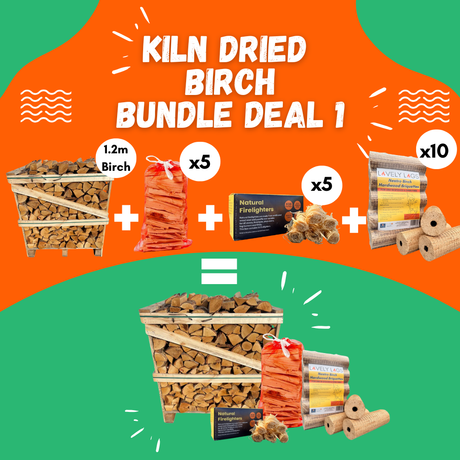Kiln Dried Birch Firewood Bundle Deal 1