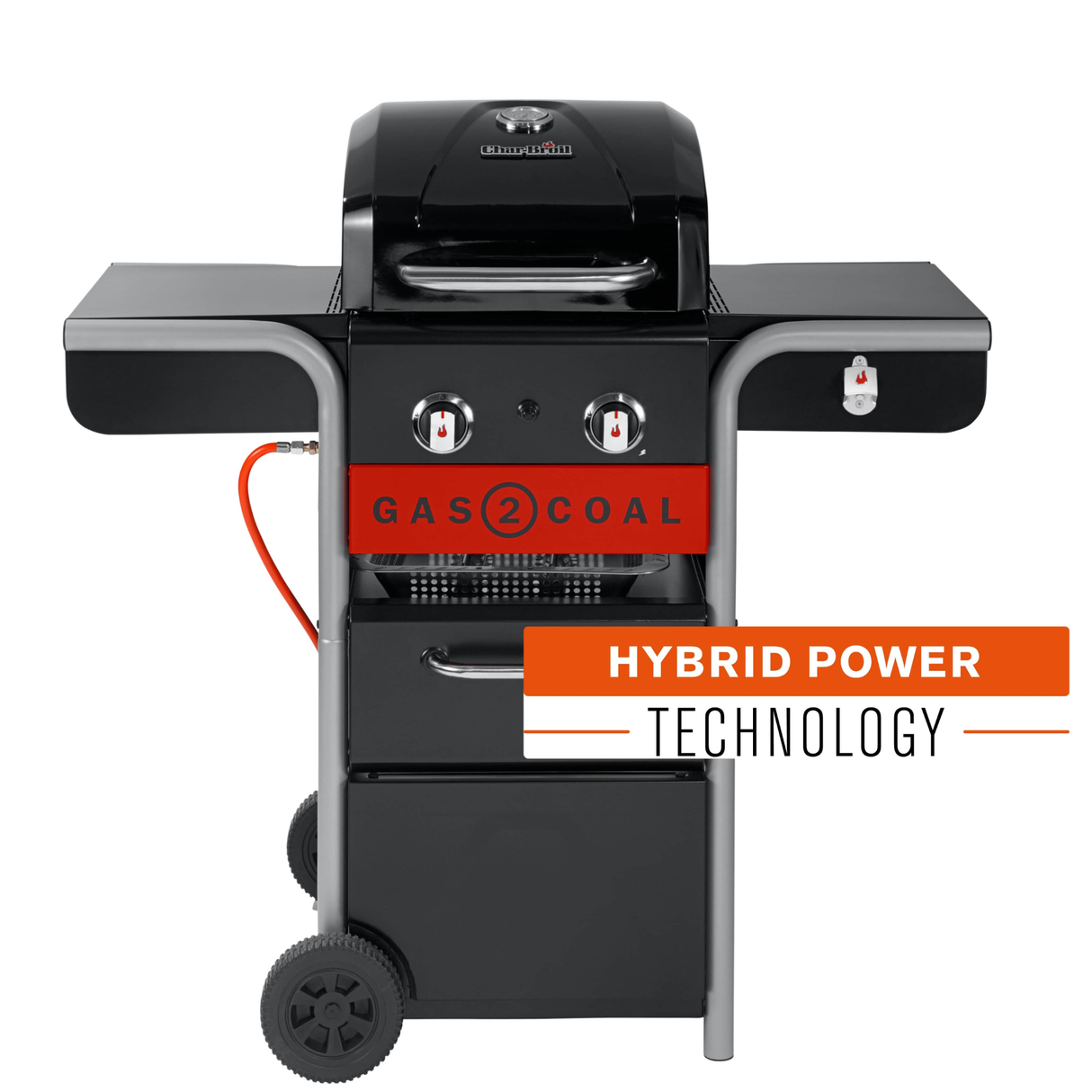 Char-Broil Gas2Coal 2.0 210 Euroflex Hybrid BBQ