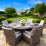 Milan 6 Seat Outdoor Dining Set