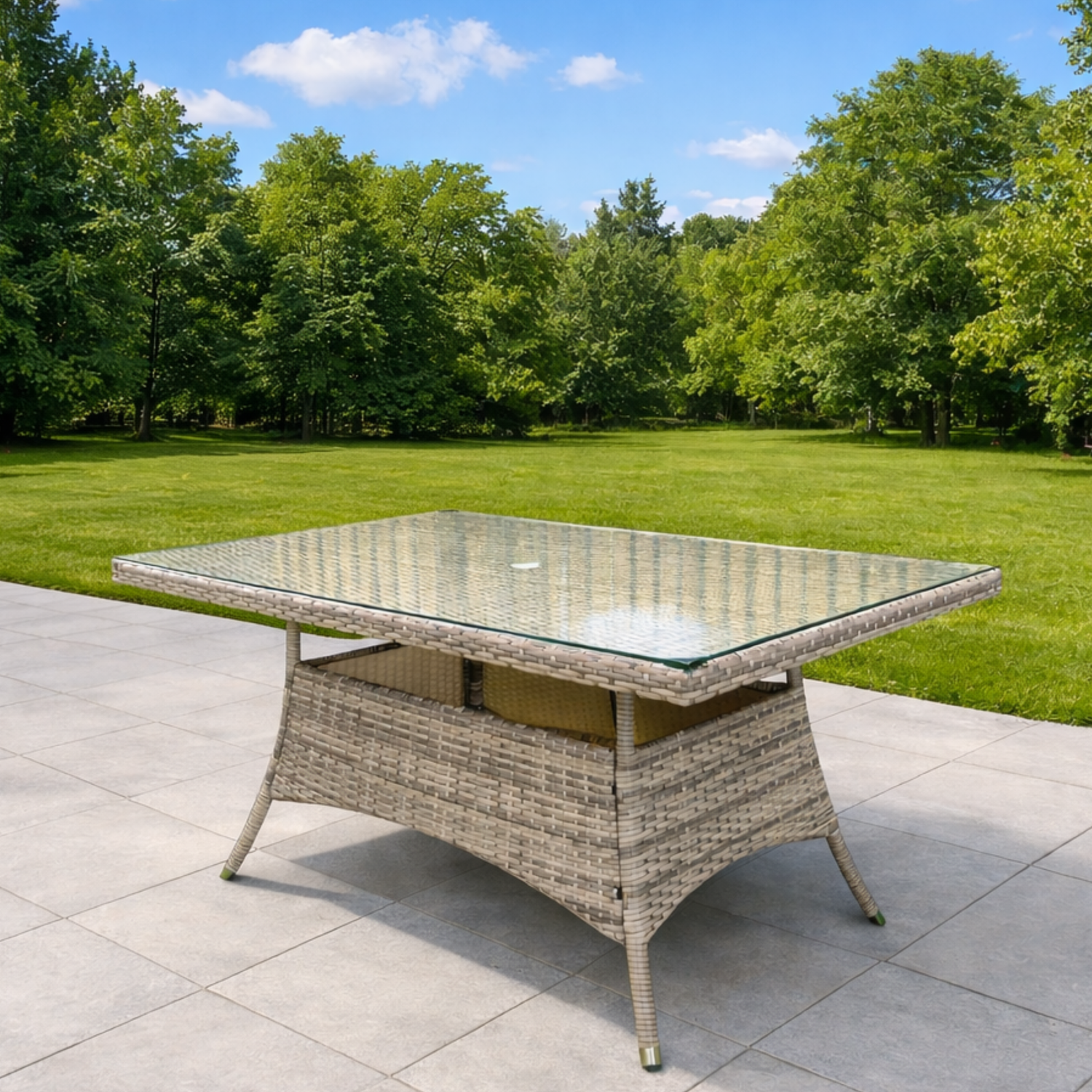 Genoa 6 Seat Outdoor Dining Set