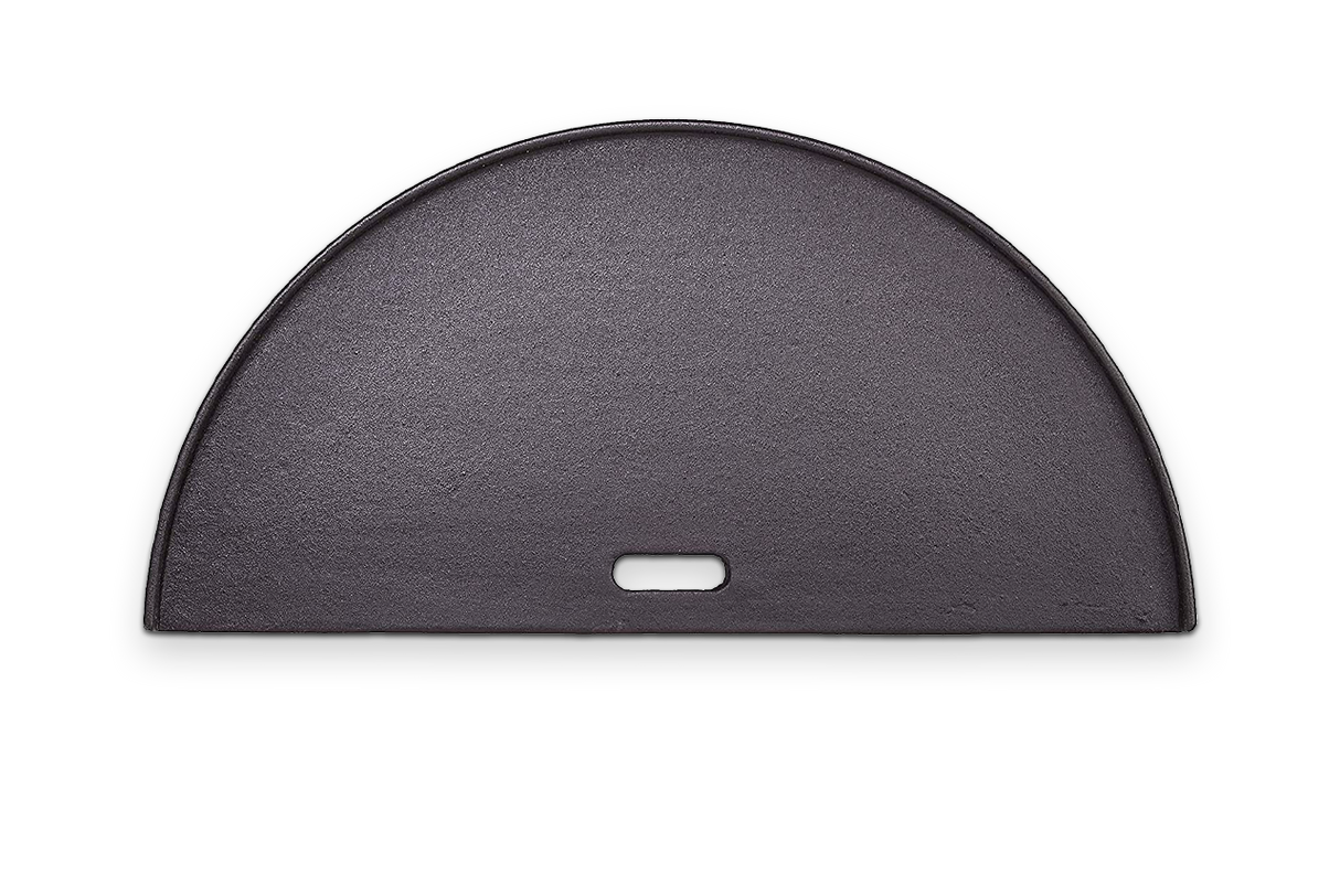 CharDaddy Half Moon Cast Iron Plate 23.5"