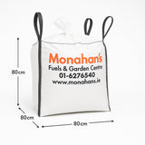 Kiln Dried Ash Firewood Square Cuts Bulk Bag