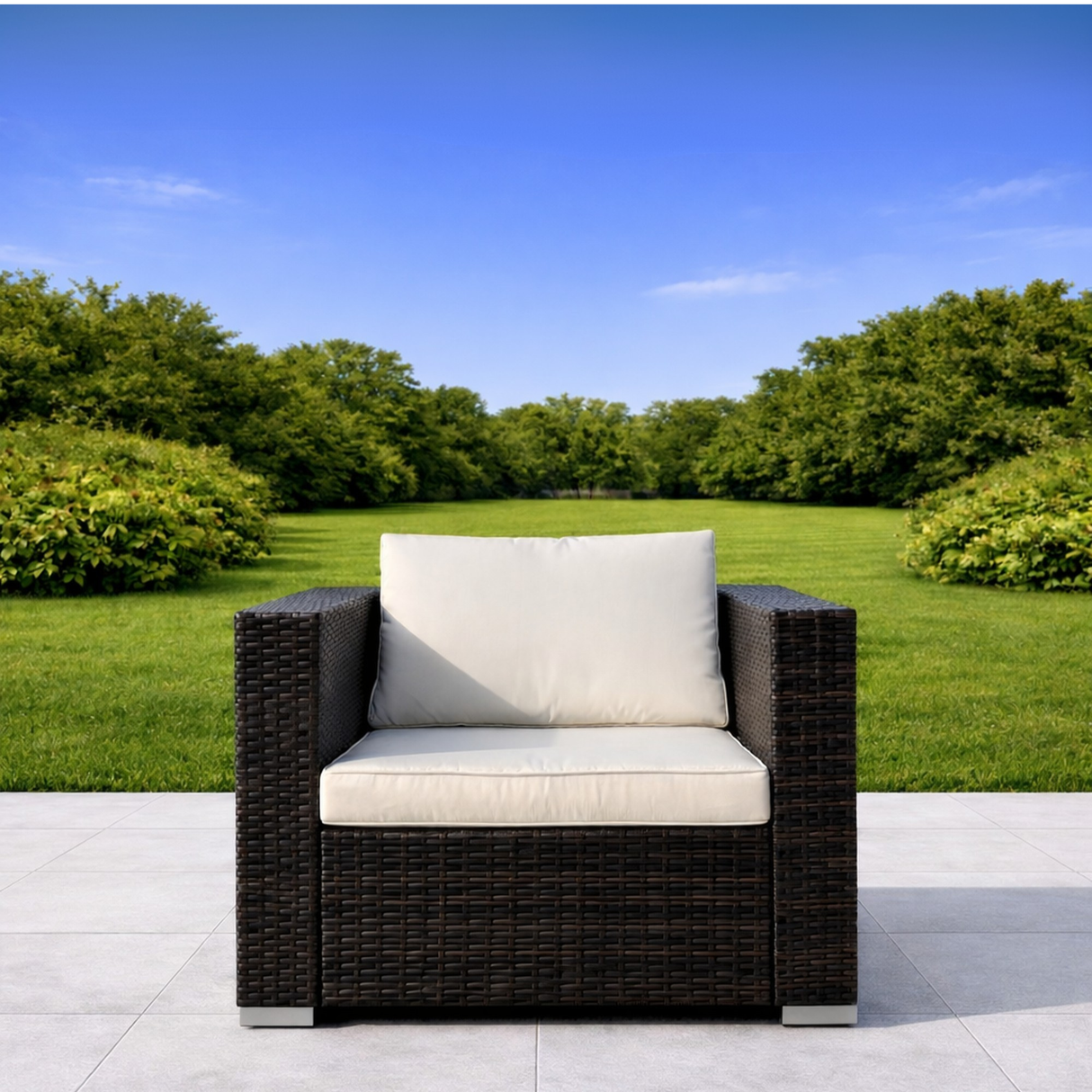 Miami Rattan Outdoor Sofa Set