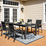 Mimo Arve 4 Seater Aluminium Outdoor Dining Set