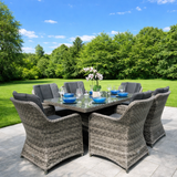 Pisa 6 Seat Outdoor Dining Set