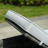 Premium Aluminium Sun Lounger With Coffee Table