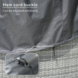Round Garden Furniture Cover (Dia) 235cm