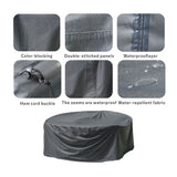 Round Garden Furniture Cover (Dia) 235cm