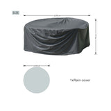 Round Garden Furniture Cover (Dia) 235cm