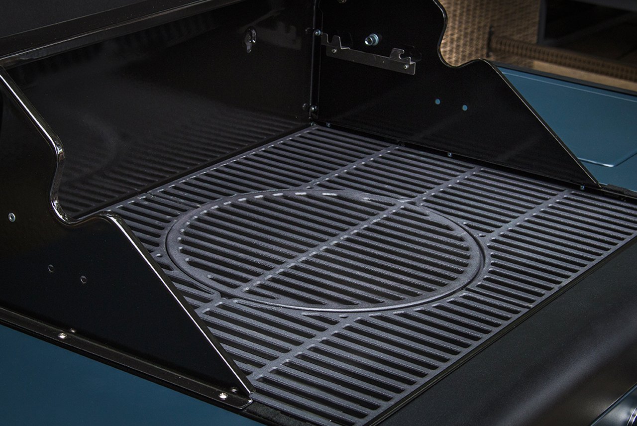 Sahara X450 4 Burner Gas BBQ - Smokey Teal