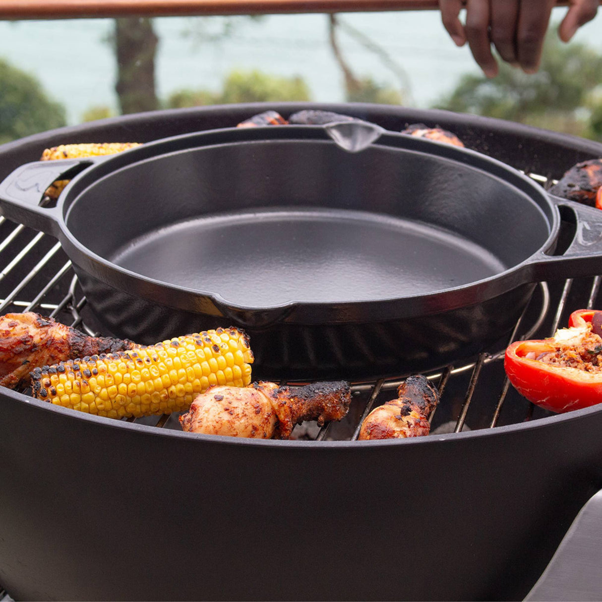 Sahara Forge Host 61cm Charcoal BBQ