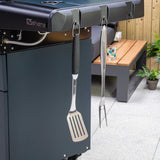 Sahara X475 4 Burner Gas BBQ With Trolley - Smokey Teal