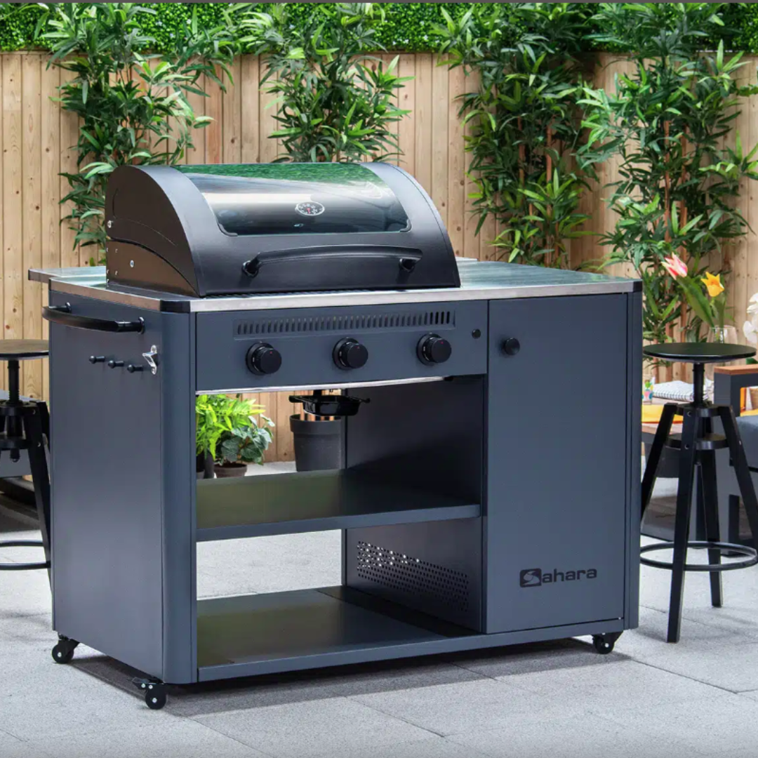 Sahara ARKE 3 Burner Gas BBQ