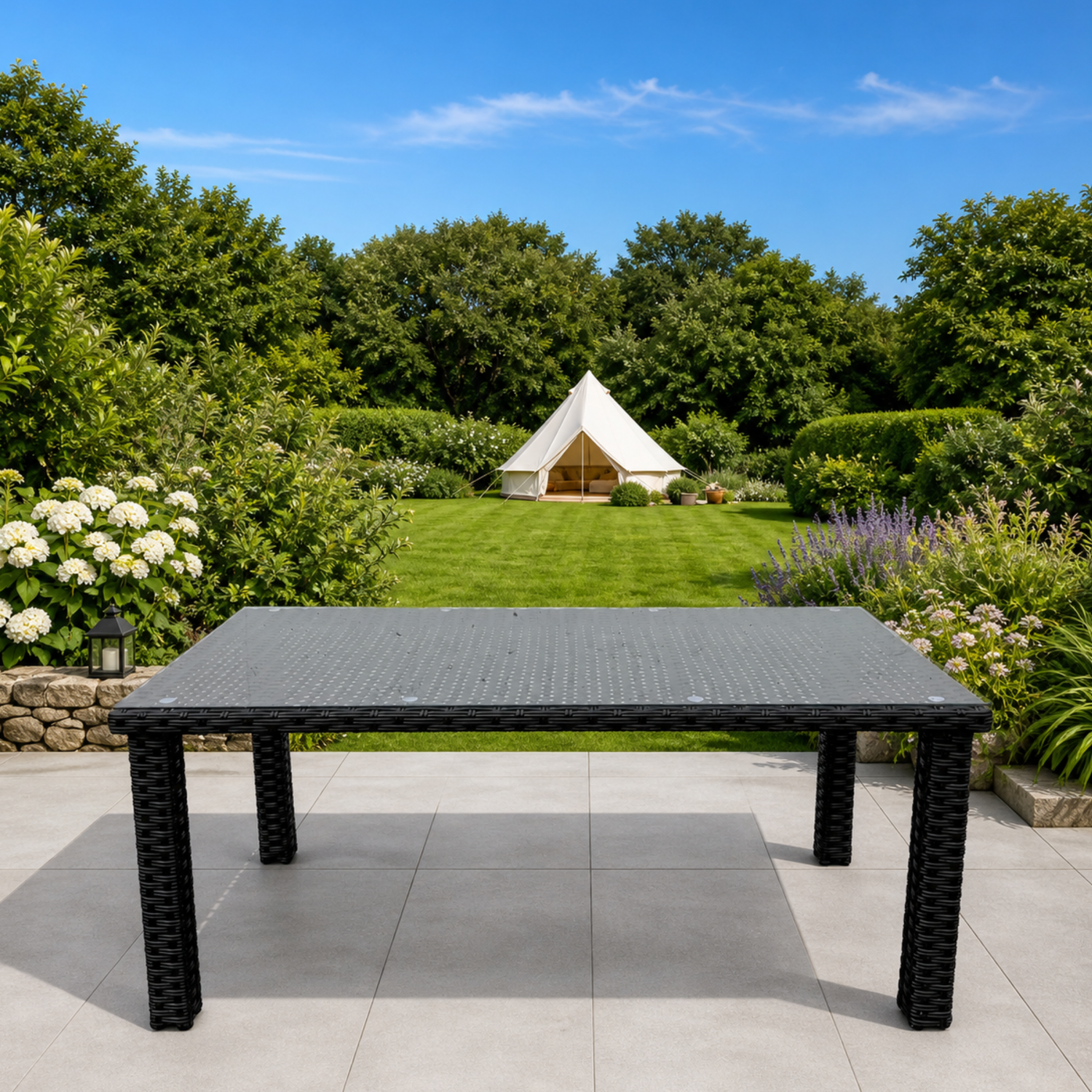 Sette Rattan 7 Piece Outdoor Dining Set