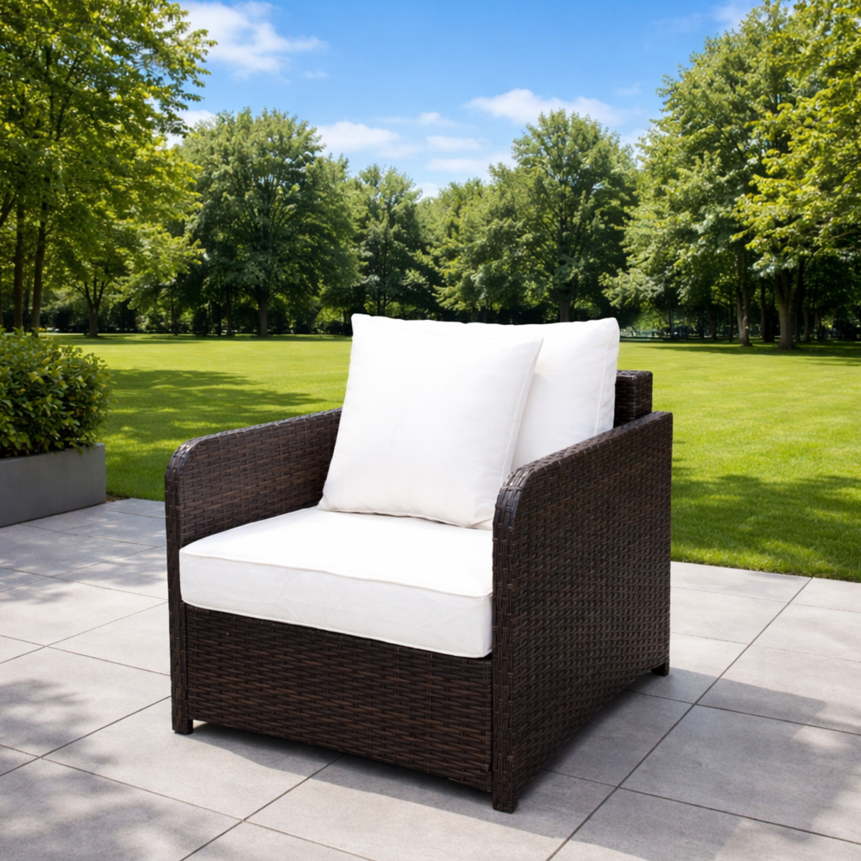 Sienna 2 Seater Rattan Lounge Set