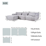 Softy Modular Compression Sofa Set Chaise Combi