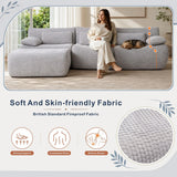 Softy Modular Compression Sofa Set Chaise Combi