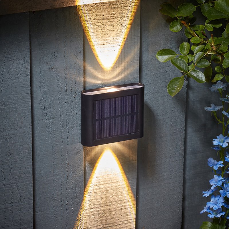 Superbright 2-way wall fence and post light