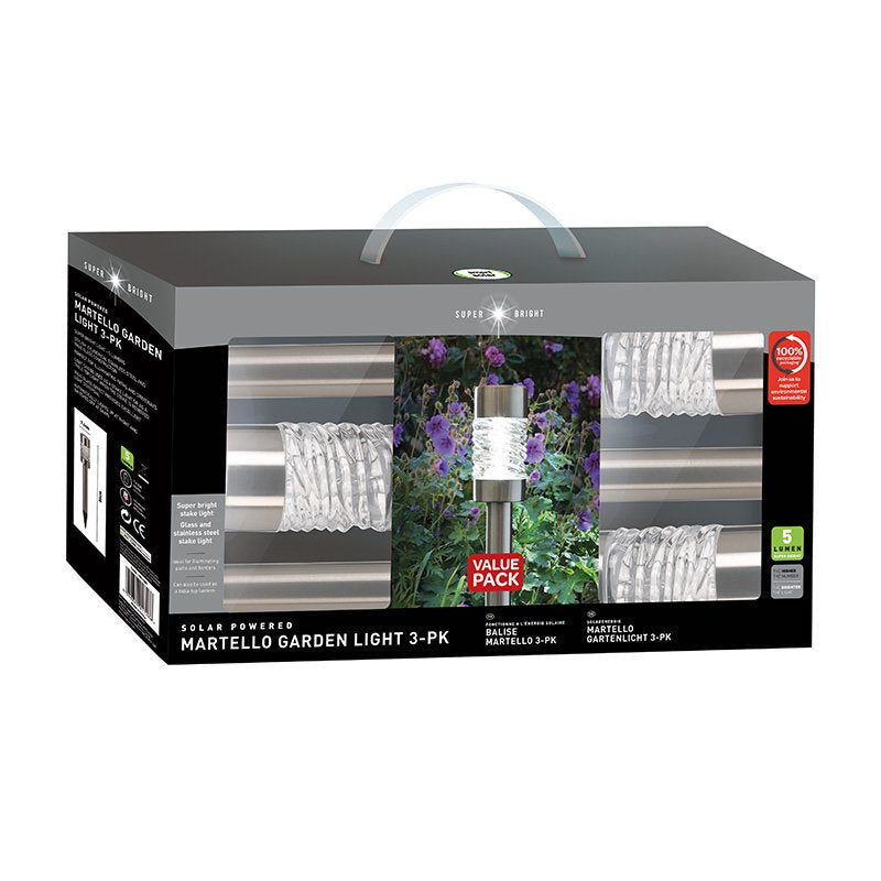 Superbright Martello Stake Light 3 Pack