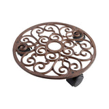 Esschert Design Round Plant Trolley