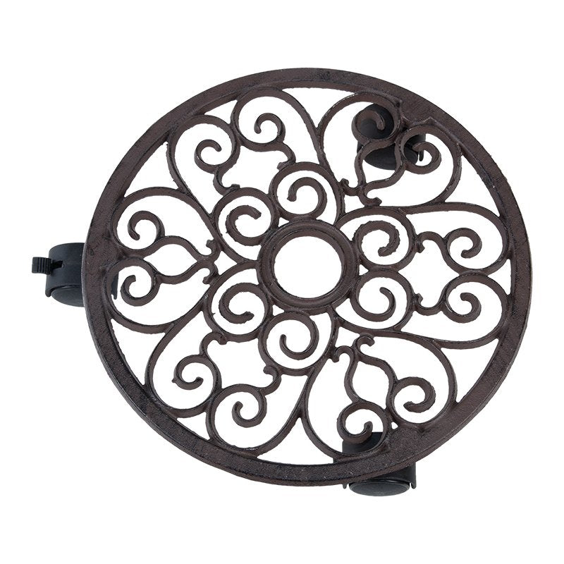 Esschert Design Round Plant Trolley