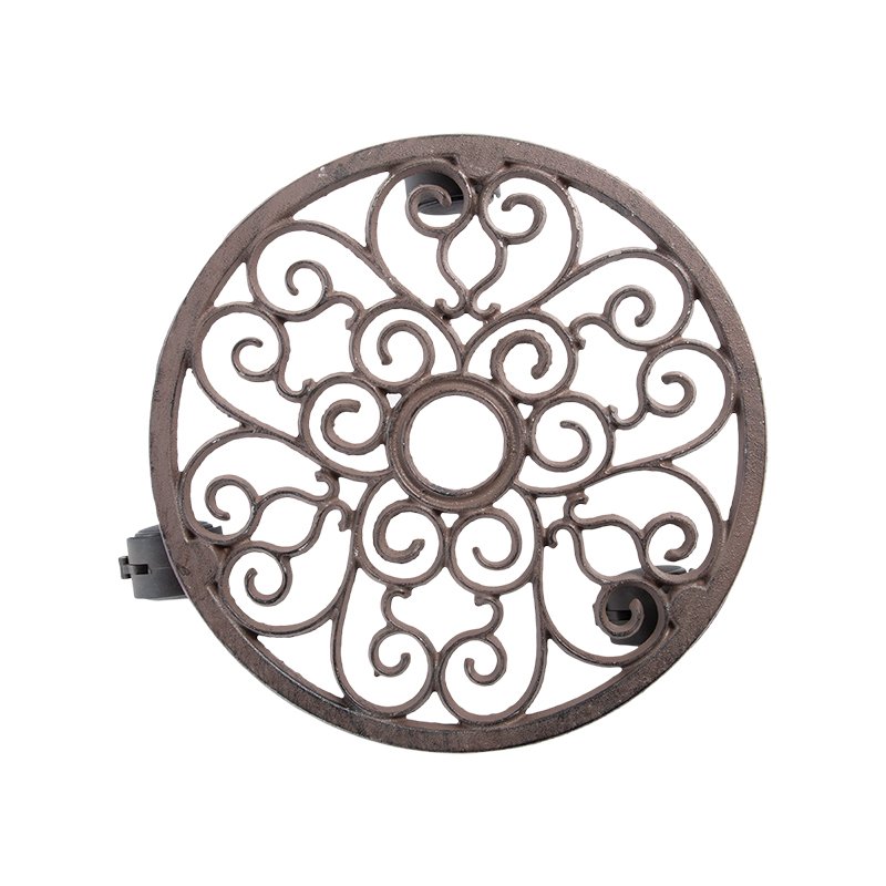 Esschert Design Round Plant Trolley