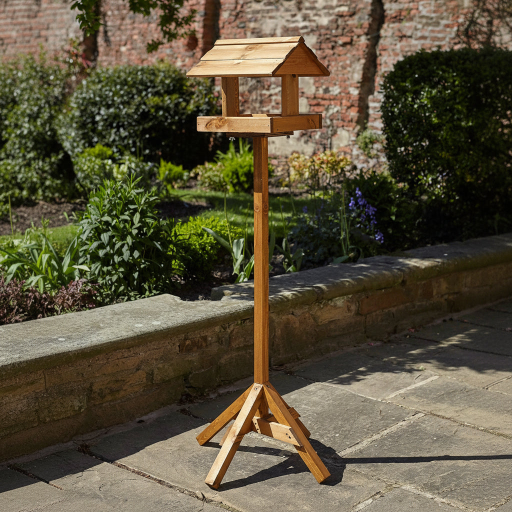 Tom Chambers bird retreat bird table