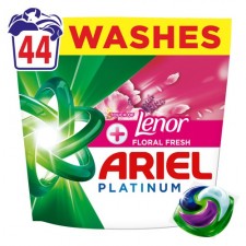 Ariel Platnium Pods With Lenor 44 Washes