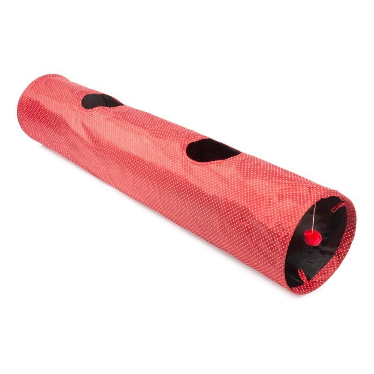 Ancol Cat Play Tunnel Red 130cm