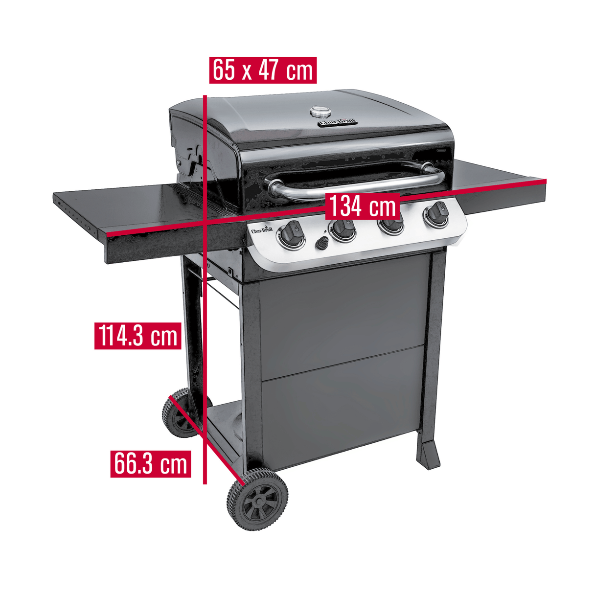 Char-Broil Convective 410 B - 4 Burner Gas BBQ