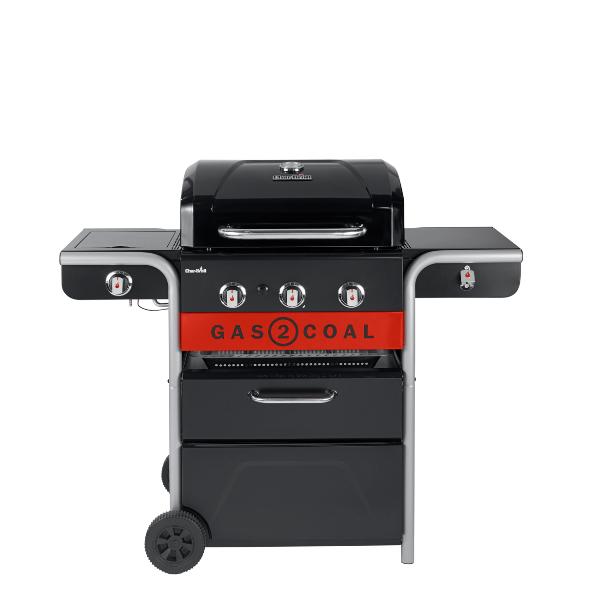 Char-Broil Gas2Coal 2.0 3B EuroFlex Hybrid BBQ