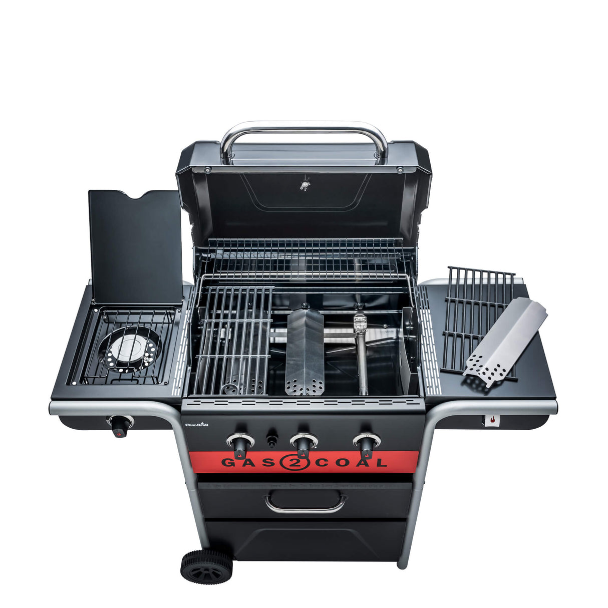 Char-Broil Gas2Coal 2.0 3B EuroFlex Hybrid BBQ