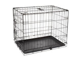 Cheeko 1 Door Fold Flat Dog Crate 107x70x77.5cm