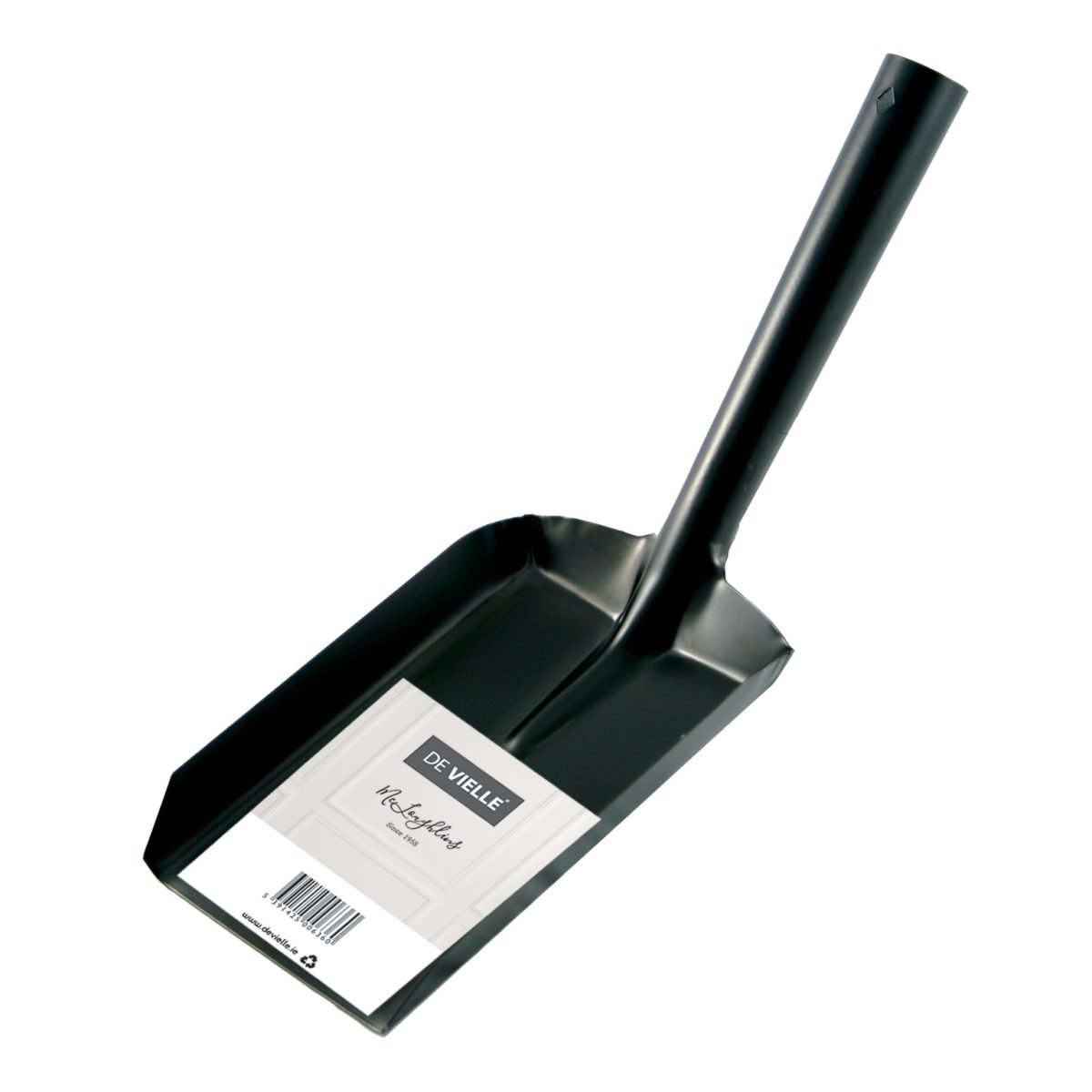 De Vielle Fire Coal Shovel 5.5" Black