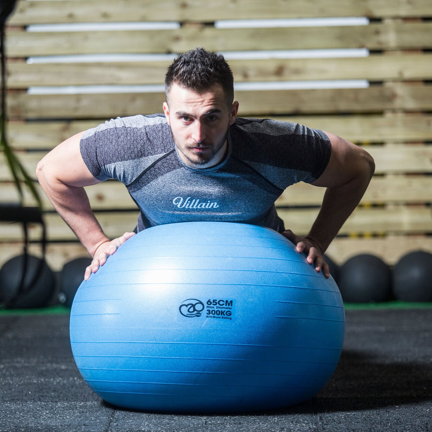 300kg anti-burst Swiss ball with pump 65cm