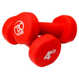Fitness-Mad Neoprene Dumbbells 4kg