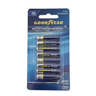 Good Year Heavy Duty Battery AA 8 pack