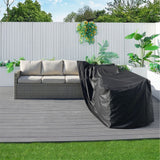 L Shaped Corner Patio Set Cover - Large - 255cm X 85cm