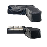 L Shaped Corner Patio Set Cover - Large - 255cm X 85cm