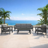 Mimo Arve 5 Seater Aluminium Outdoor Sofa Set