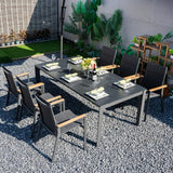 Mimo Arve 6 Seater Aluminium Outdoor Dining Set